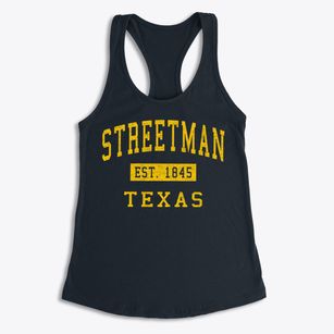 Streetman Texas Classic Established Women's Racerback Tank