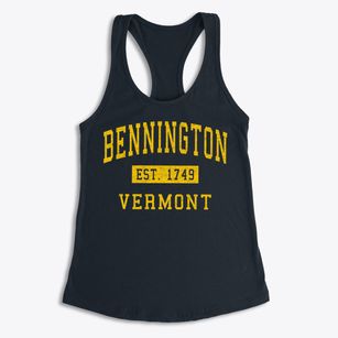 Bennington Vermont Classic Established Women's Racerback Tank