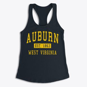 Auburn West Virginia Classic Established Women's Racerback Tank