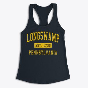 Longswamp Pennsylvania Classic Established Women's Racerback Tank