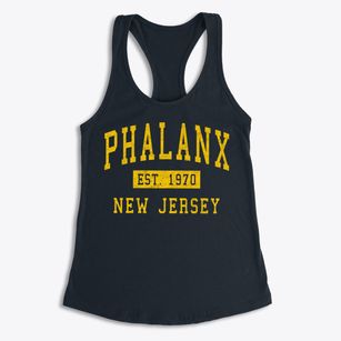 Phalanx New Jersey Classic Established Women's Racerback Tank
