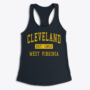 Cleveland West Virginia Classic Established Women's Racerback Tank