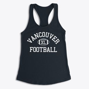 Vancouver Early Childhood Center Classic Football Women's Racerback Tank