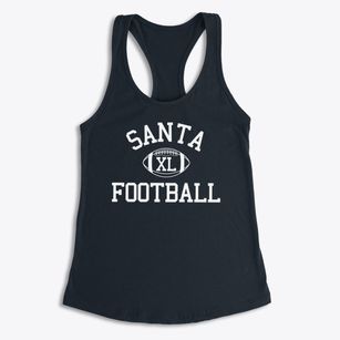 Santa Cruz Children's School Classic Football Women's Racerback Tank