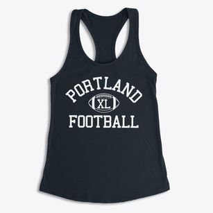 Portland High School Classic Football Women's Racerback Tank