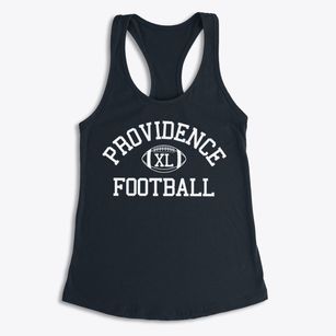 Providence Christian School Classic Football Women's Racerback Tank