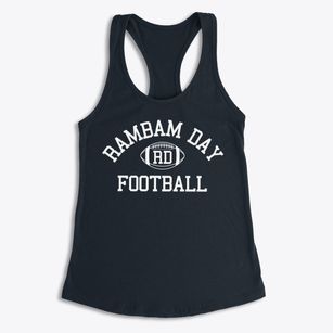 Rambam Day School Classic Football Women's Racerback Tank