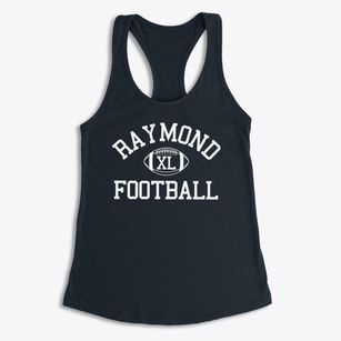 Raymond A Rogers Junior School Classic Football Women's Racerback Tank