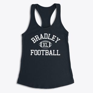 Bradley Intermediate School Classic Football Women's Racerback Tank