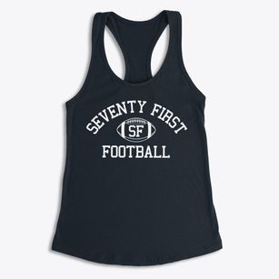 Seventy First High School Classic Football Women's Racerback Tank