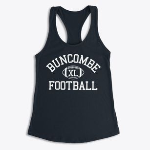 Buncombe Community School East Classic Football Women's Racerback Tank