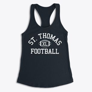 Saint Thomas The Apostle School Classic Football Women's Racerback Tank