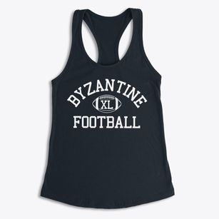 Byzantine Catholic Central School Classic Football Women's Racerback Tank