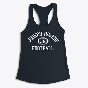 Joseph Rogers Primary School Classic Football Women's Racerback Tank
