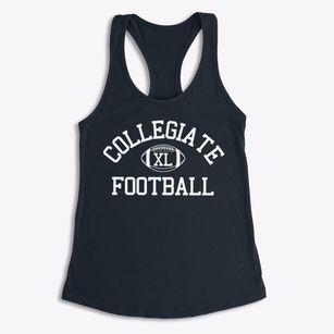 Collegiate School Of Memphis Classic Football Women's Racerback Tank