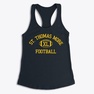 Saint Thomas More School Classic Football Women's Racerback Tank