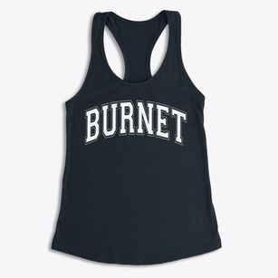 Burnet Elementary School Varsity Arch Women's Racerback Tank