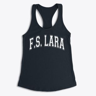 Francisco S. Lara Academy Varsity Arch Women's Racerback Tank