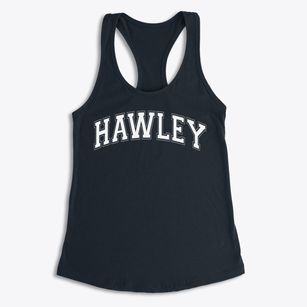 Hawley High School Varsity Arch Women's Racerback Tank
