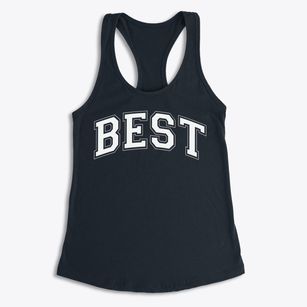Best Elementary School Varsity Arch Women's Racerback Tank