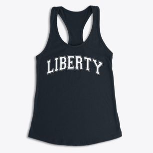 Liberty High School Varsity Arch Women's Racerback Tank