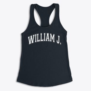 William J. Christian School Varsity Arch Women's Racerback Tank