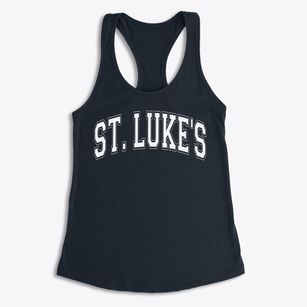 Saint Luke's Lutheran School Varsity Arch Women's Racerback Tank