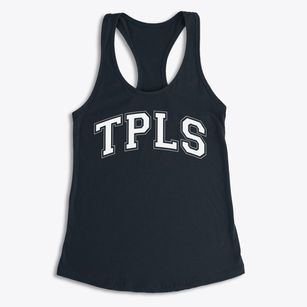 Tpls Christian Academy Varsity Arch Women's Racerback Tank