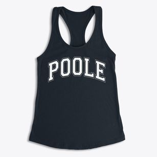 Poole Middle School Varsity Arch Women's Racerback Tank
