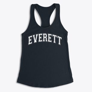 Everett High School Varsity Arch Women's Racerback Tank