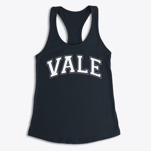 Vale Elementary School Varsity Arch Women's Racerback Tank
