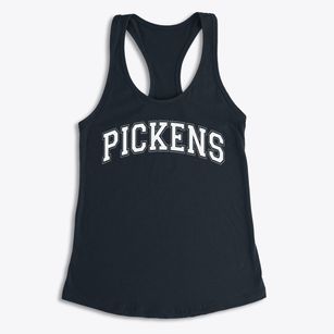 Pickens School Varsity Arch Women's Racerback Tank
