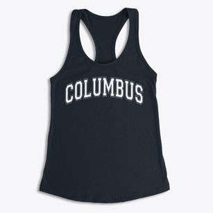 Columbus Middle School Varsity Arch Women's Racerback Tank