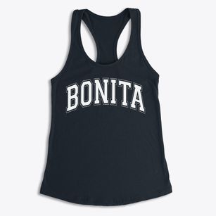 Bonita Elementary School Varsity Arch Women's Racerback Tank