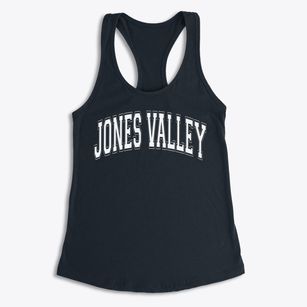 Jones Valley Elementary School Varsity Arch Women's Racerback Tank