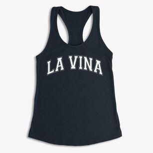 La Vina Middle School Varsity Arch Women's Racerback Tank
