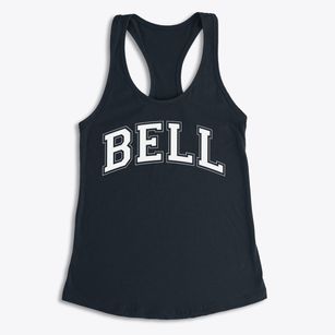 Bell Junior High School Varsity Arch Women's Racerback Tank