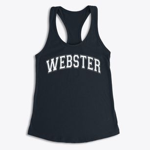 Webster Academy Of Life Science Varsity Arch Women's Racerback Tank