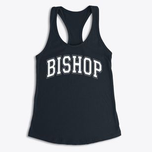 Bishop High School Varsity Arch Women's Racerback Tank