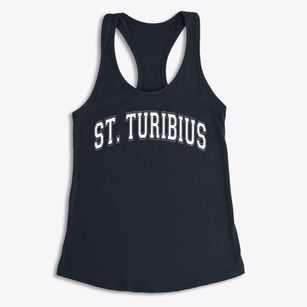 Saint Turibius School Varsity Arch Women's Racerback Tank