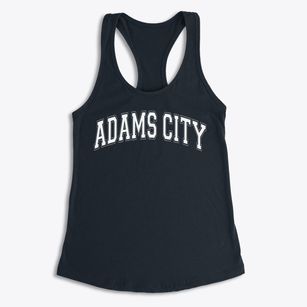 Adams City Middle School Varsity Arch Women's Racerback Tank