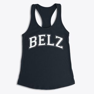 Belz Academy Varsity Arch Women's Racerback Tank