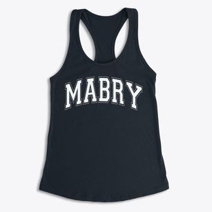 Mabry Elementary School Varsity Arch Women's Racerback Tank