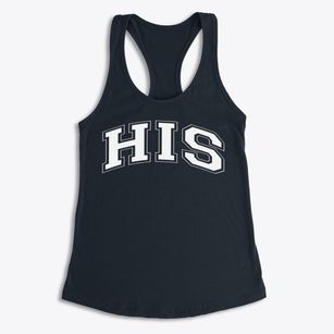 His Academy Christian Varsity Arch Women's Racerback Tank