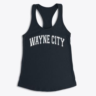 Wayne City High School Varsity Arch Women's Racerback Tank