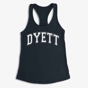 Dyett Academic Center Varsity Arch Women's Racerback Tank