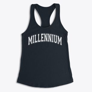 Millennium High School Varsity Arch Women's Racerback Tank