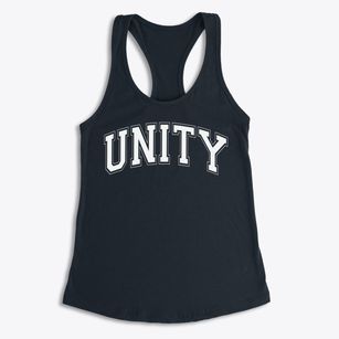 Unity Christian High School Varsity Arch Women's Racerback Tank