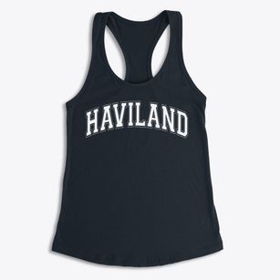 Haviland High School Varsity Arch Women's Racerback Tank