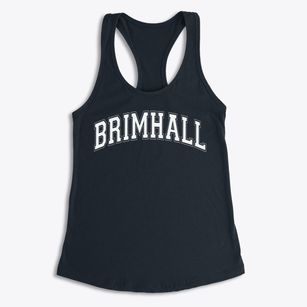Brimhall Junior High School Varsity Arch Women's Racerback Tank